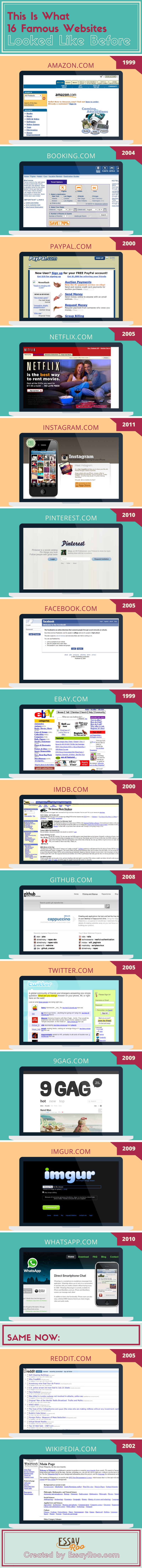 What Famous Domains Looked Like Before by EssayRoo.com